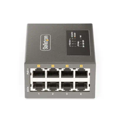 Injecteur PoE++ Multi-Gigabit à  4 Ports, Ethernet 5/2.5/1G (NBASE-T), PoE/PoE+/PoE++ (802.3af/802.3a_0