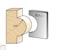 JEU DE 2 FERS ZAK53106 HAUTEUR 50MM