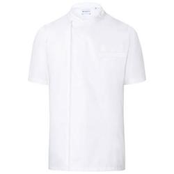KARLOWSKY Veste de cuisine homme manches courtes à enfiler, blanc 3XL - XXXL blanc 4040857042743_0