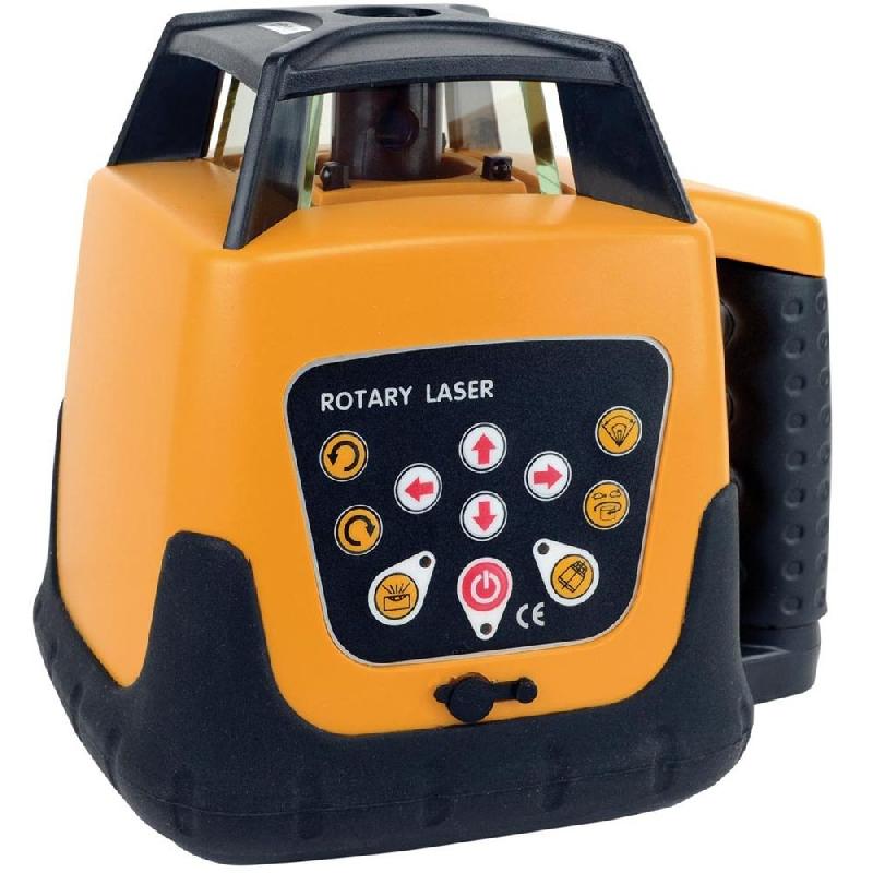 Laser rotatif automatique de chantier - Pente ±5° (9%) - Nivellement horizontal et vertical - Référence 61051S_0