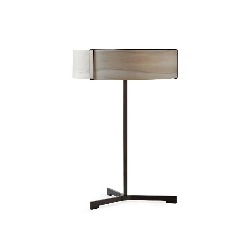 LZF LAMPS LZF THESIS LAMPE À POSER LED NOIR MAT/GRISE