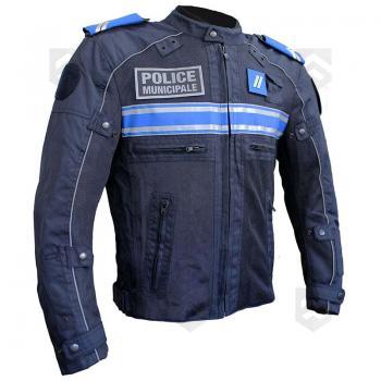 Mcblomopm - blouson moto été coqué police municipale - helstons_0