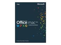 MICROSOFT OFFICE FOR MAC HOME AND BUSINESS 2011 - LICENCE - 1 INSTALLATION - MAC - ANGLAIS - EUROPE