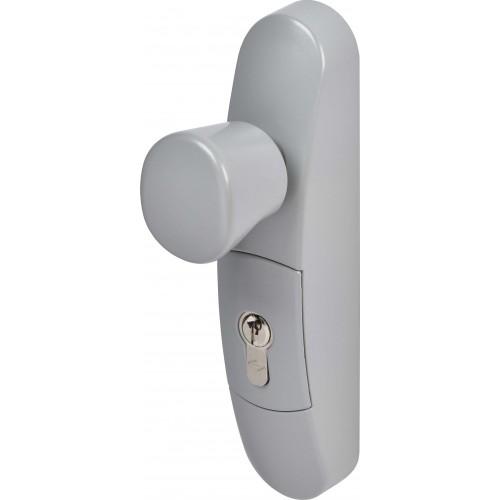 MODULE EXTÉRIEUR POUR ANTIPANIQUE - BOUTON FIXE - FLUID NOIR JPM