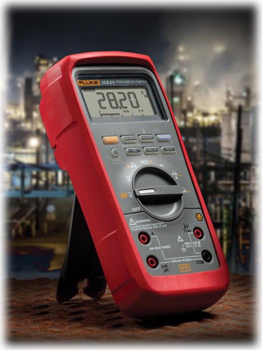 Multimètre TRMS numérique à sécurité intrinsèque Fluke 28 II Ex - robuste, étanche IP67, pour zones IIC et IIIC_0