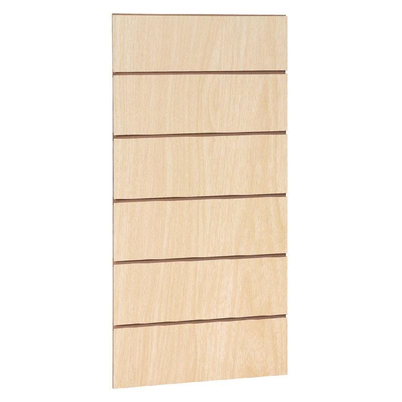 Panneau rainuré R20 L59,5xP120cm épaisseur 18mm - naturel_0