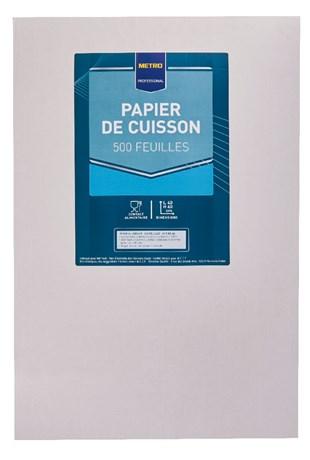 PAPIER CUISSON SULFURISÉ 500 FEUILLES 40 X 60 CM