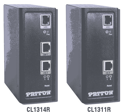 Patton cl1314r / cl1311r - extenseur ethernet 5,7 mbps, 2 fils, 4 ports rj45 10/_0