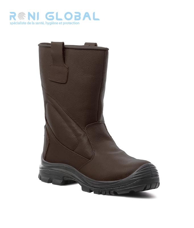 Botte de sécurité anti-froid S3 CI SRC - PIÉMONTITE COVERGUARD en cuir avec doublure isotherme et semelle antidérapante_0