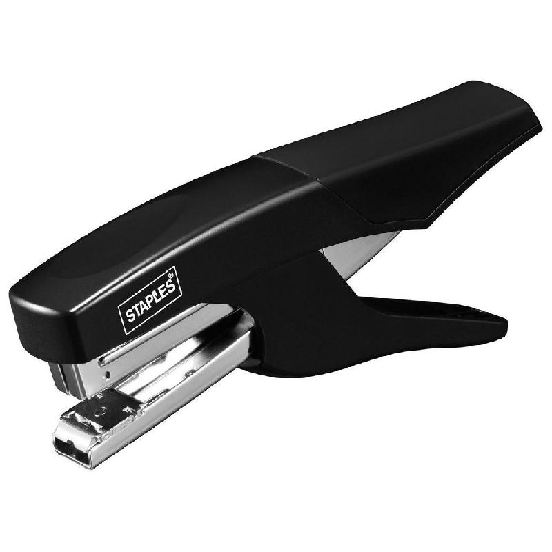 PINCE AGRAFEUSE METAL NOIR - CAPACITE 20 FEUILLES