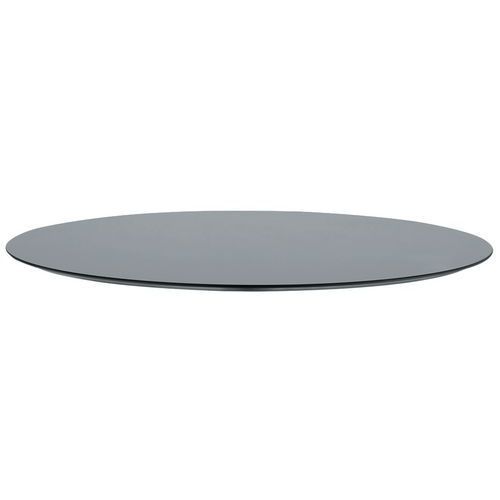 PLATEAUX TABLE Ø70 CM STRATIFIÉ ÉPAISSEUR 12 MM - GRIS CLAIR - S-CAB