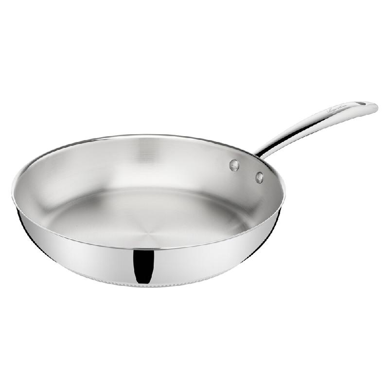 Poêle Accademia Logofusion 28 cm -  Argent / Métallique Autre forme Acier Inoxydable (inox  Lagostina 50.00x32.00 cm - 035-1180169_0