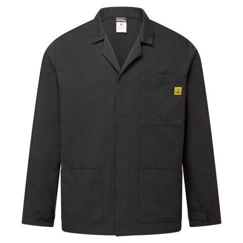 PORTWEST AS18 VESTE DE LABORATOIRE ESD NOIR - TAILLE XL