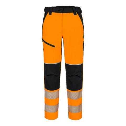 PORTWEST T141 PANTALON STRETCH HV FEMME PW3 ORANGE/NOIR - TAILLE XS - STANDARD