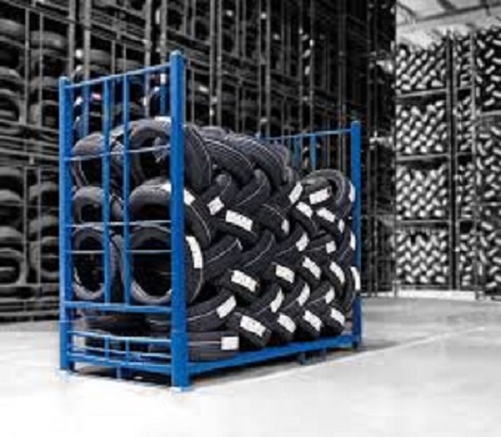 Rack pour pneumatiques - stockage aux normes VDA - modèles standards ou sur mesure_0