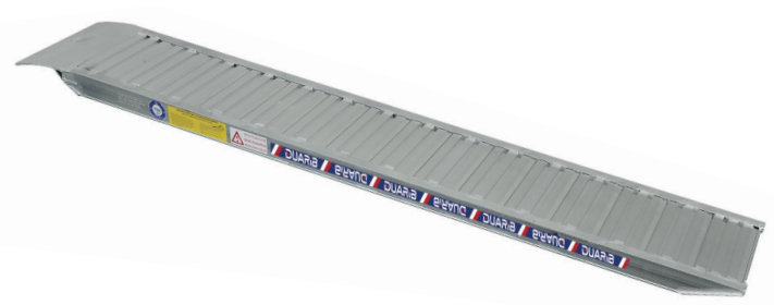 Rampe de chargement en aluminium sans rebords - Longueur 3,5 m x largeur 400 mm - DUARIB - 67633_0