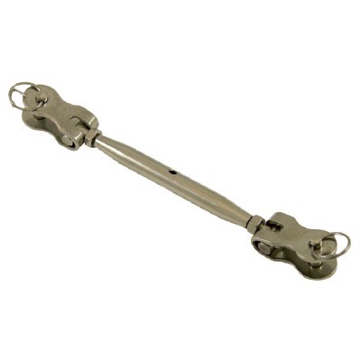 RIDOIR INOX À 2 CHAPES ARTICULÉES
