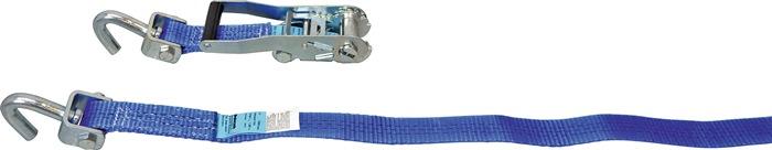 Sangle d'amarrage auto DIN EN 12195-2 - 2,6 m x 35 mm - levier à main et crochet pivotant à doigt LC U 3000 daN - DOLEZYCH_0