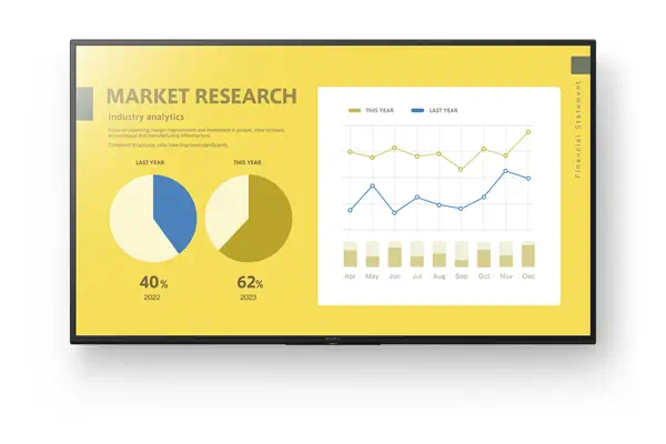 Sony FW-55EZ20L àÉcran d'affichage dynamique àÉcran plat de signalisation numérique 139,7 cm (55