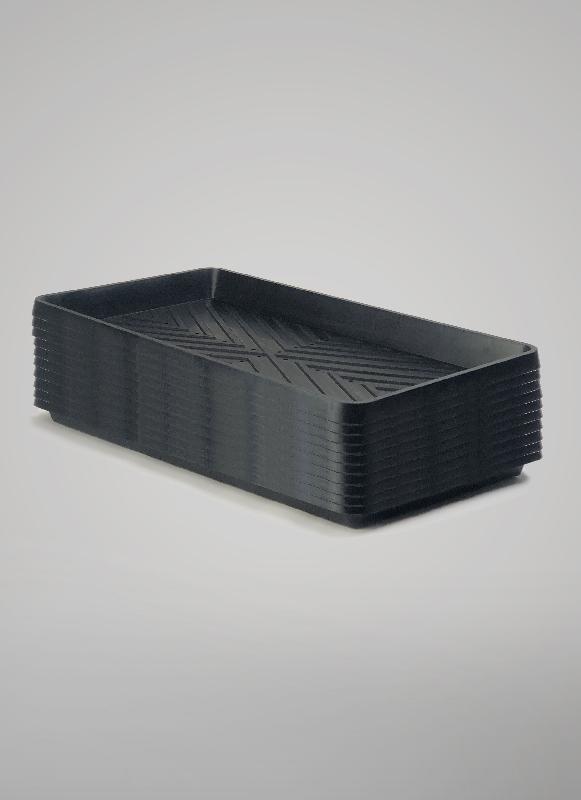 Sous-bacs Winstrip - Plein - Plastique recyclé sans BPA 50x25 cm - Lot de 5 - Neversink Farm_0