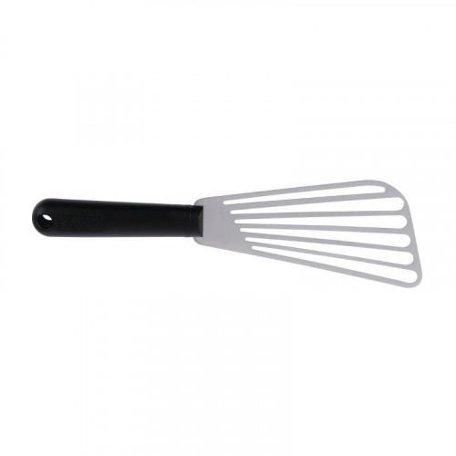 SPATULE FLEXIBLE AJOURÉE EN INOX PROFESSIONNELLE DEGLON - 280 MM