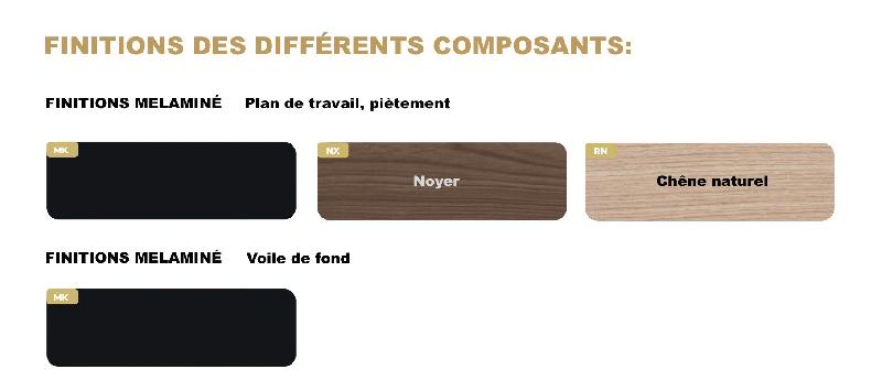 Table de réunion rectangulaire Sile - Bralco - Noyer_0