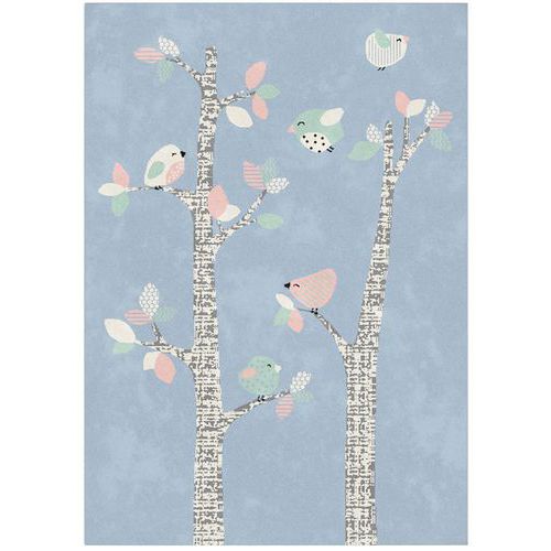 TAPIS ARBRE 120X170 CM - BLEU - PAPERFLOW