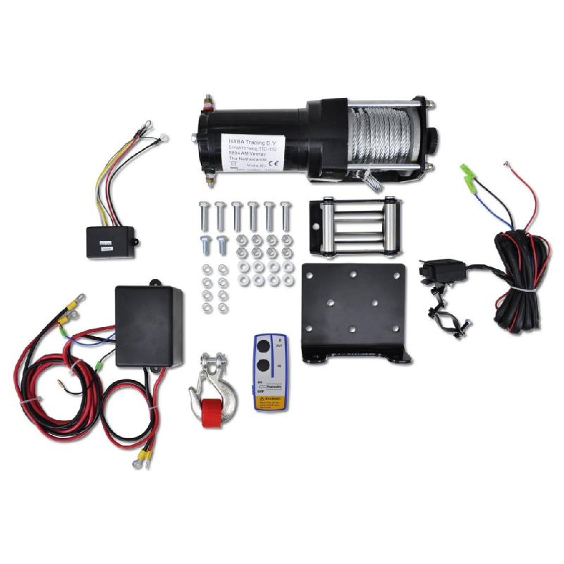 Treuil électrique 12V - 1360kg - Usage intermittent - Outils atelier garage - Modèle 3402141_0