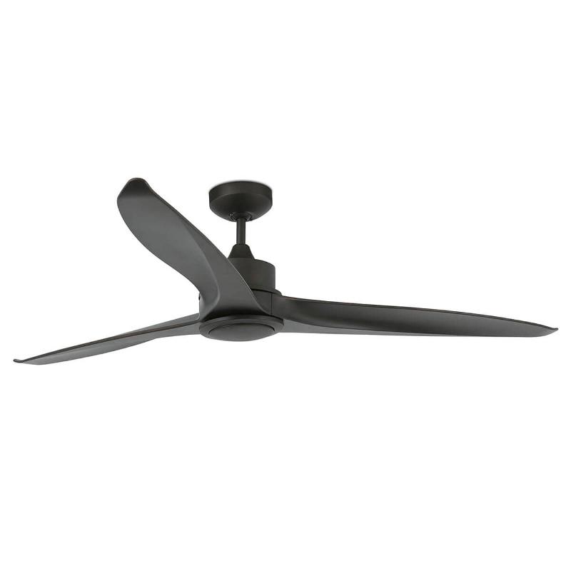 FARO BARCELONA VENTILATEUR DE PLAFOND LED TONIC, BRUN FONCÉ