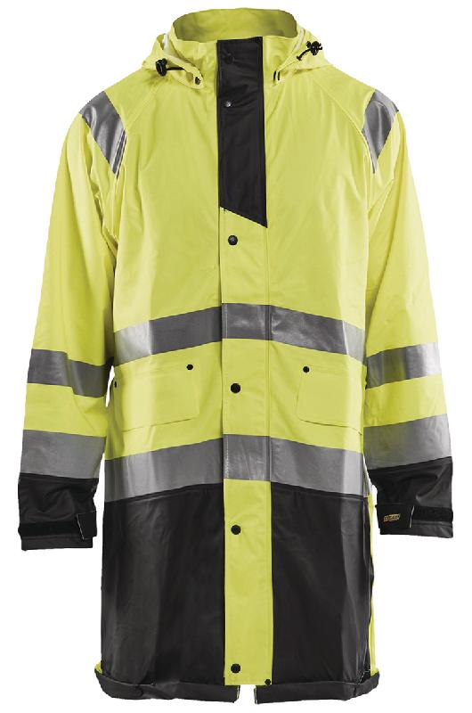 VESTE DE PLUIE HAUTE VISIBILITÉ NIVEAU 1 TAILLE XXL - MANUTAN COLLECTIVITÉS