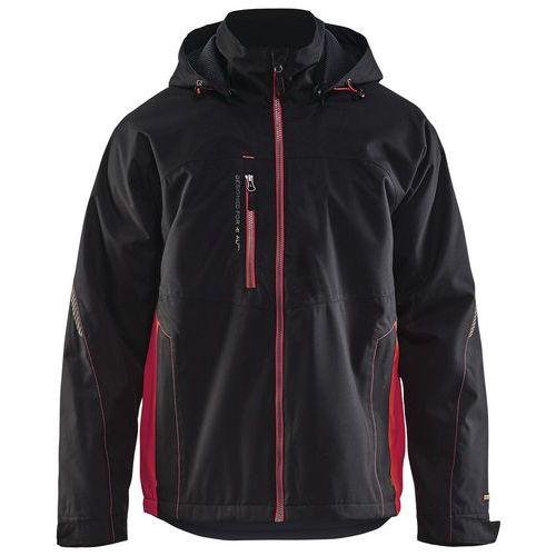 VESTE DE TRAVAIL HARDSHELL NOIR/ROUGE TAILLE XS - 479019779956XS - BLAKLADER