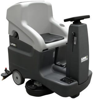 Autolaveuse autoportée professionnelle Lavorpro Comfort XXS - 66 cm de largeur de travail, 75L réservoir eau propre, batteries longue durée_0