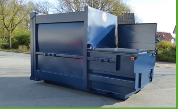 Compacteur de déchets monobloc PRESTO HA 8 R - 8m³ - Polyvalence et efficacité_0
