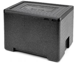 Conteneur GN ½ - Hauteur 250 mm - Référence 115901 - Isotherme en polypropylène expansé Polibox®_0
