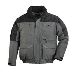 Coverguard - Blouson de travail 2 en 1 gris noir multi poches RIPSTOP Gris / Noir Taille XL - XL gris 3435245501741_0