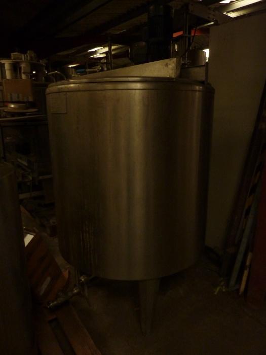 Cuve double enveloppe agitee 500 litres d'occasion_0