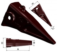 Dents de godet mtg systeme ripmet v vecteur - me45v_0