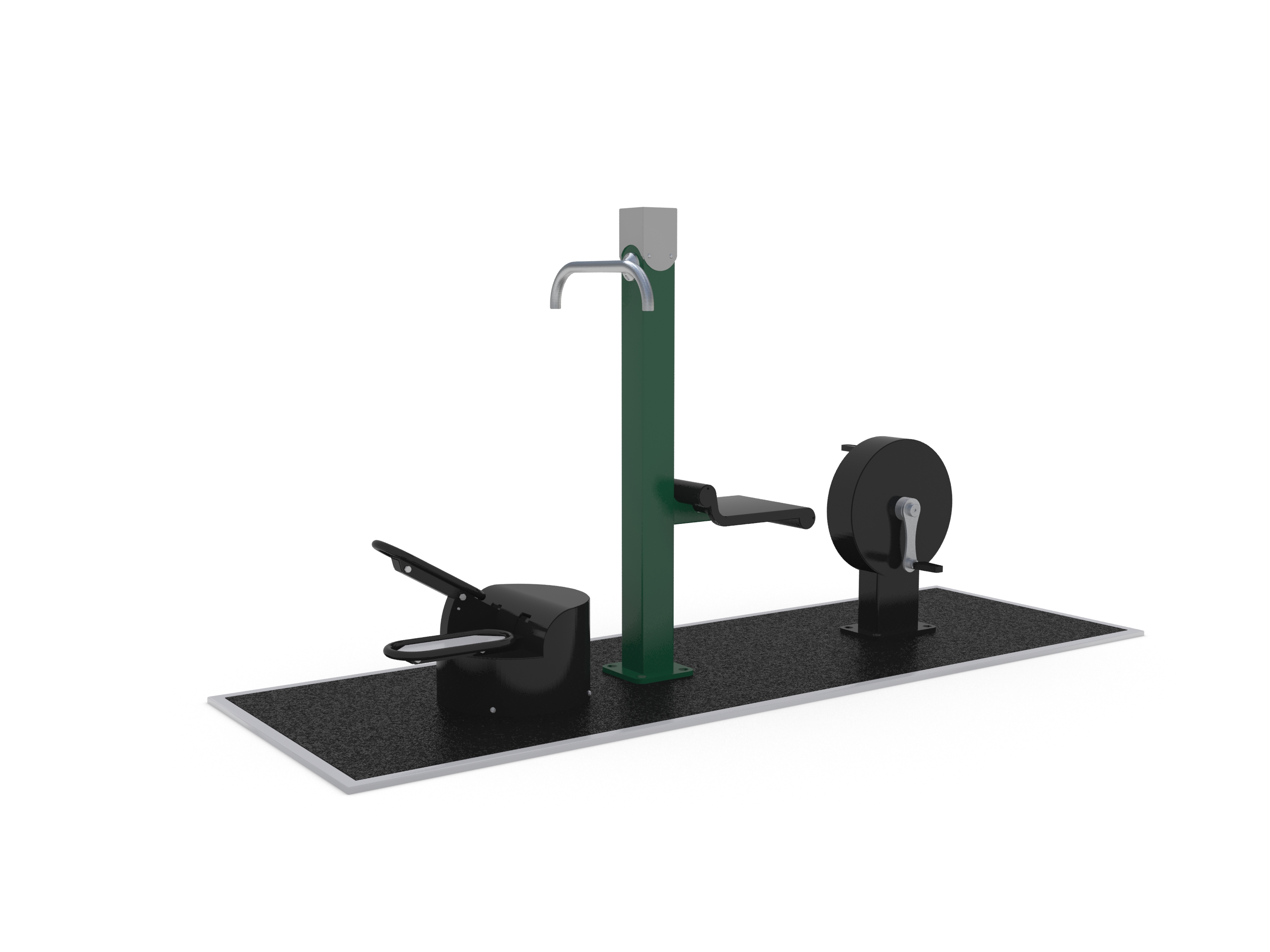 Equipement de fitness extérieur - Denfit Gym combi 3 - 8065117 - Hags_0