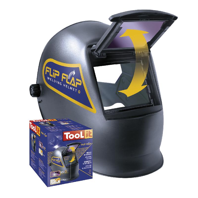 GYS - Masque Flip-Flap - Casque de soudure traditionnel avec protection relevable teintée 11_0
