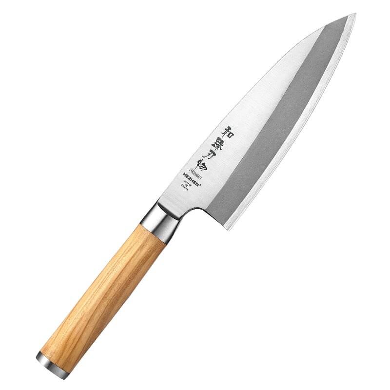 Hezhen Série SO - Couteau Deba 18 cm - multicolore SO-180_0