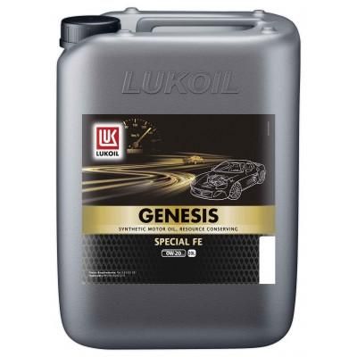 Huile moteur Genesis Special FE 0W20 - 100% synthétique - Fiat, Honda, Lexus, Mazda, Nissan, Suzuki, Toyota (20L)_0