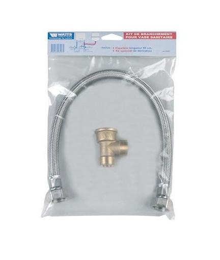 KIT RACCORD VASE SANITAIRE TYPE AR N - WATTS - 2292503N