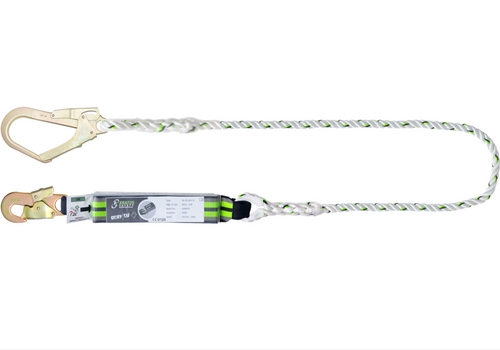 Longe antichute avec absorbeur d'énergie - 1,5 m - corde polyamide tressée Ø 12 mm (Ref FA 30 103 15)_0