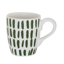 Mug 33 cl Santiago vert x6 -  Rond Faïence Table Passion 12.7x cm - vert faïence 3106232330667_0