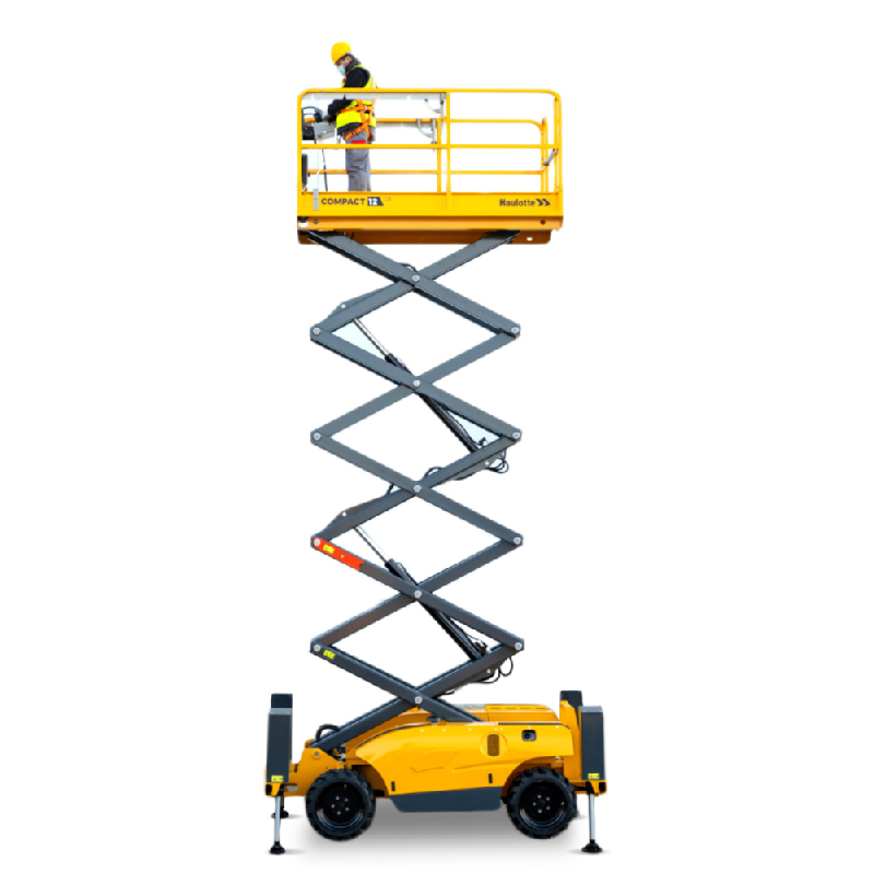 Nacelle ciseaux COMPACT DX - Performance Tout-Terrain pour Travaux en Extérieur en Isère et Rhône -Alpes -  disponible en achat neuf et en location de courte à longue durée_0
