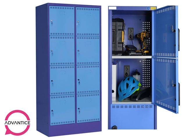 Paralocker xl - armoire de stockage et rechargement 8 casiers_0