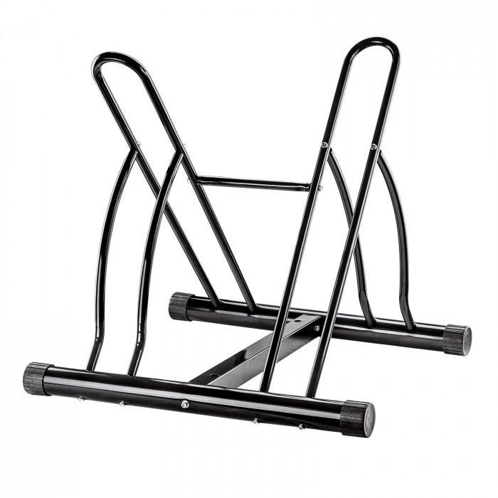 Parking à 2 vélos roues jusqu'à 63 mm métal robuste_0