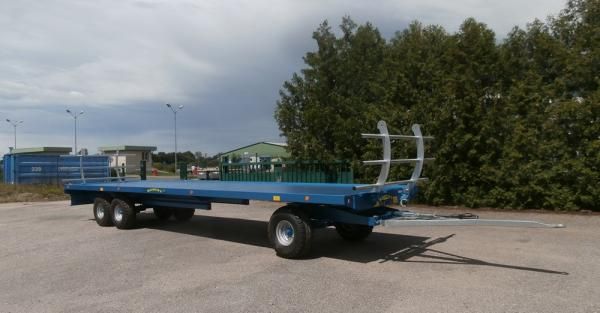 Plateau fourrager 6 roues - Robust 2000 - longueur 10 m - châssis renforcé - PTAC 14 270 kg_0