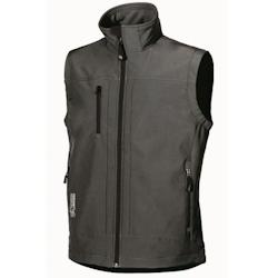 U-Power - Gilet de travail sans manches gris Stretch CLIMB Gris Foncé Taille L - L gris 8033546159958_0