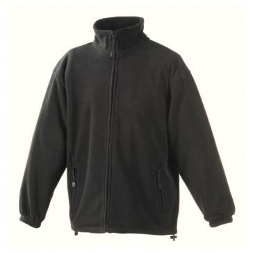 Veste polaire Sola noire TXXL - 360g/m², fermeture à glissière et poches - OPSIAL_0